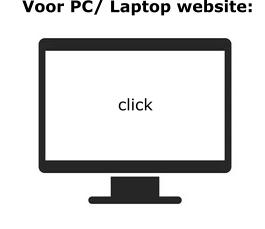Voor PC/ Laptop website: click