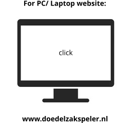 For PC/ Laptop website: click www.doedelzakspeler.nl