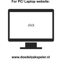 For PC/ Laptop website: click www.doedelzakspeler.nl
