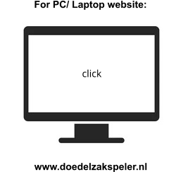 For PC/ Laptop website: click www.doedelzakspeler.nl