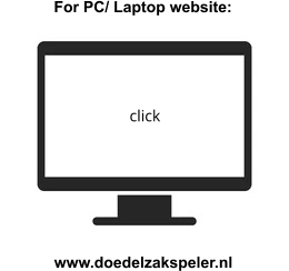 For PC/ Laptop website: click www.doedelzakspeler.nl